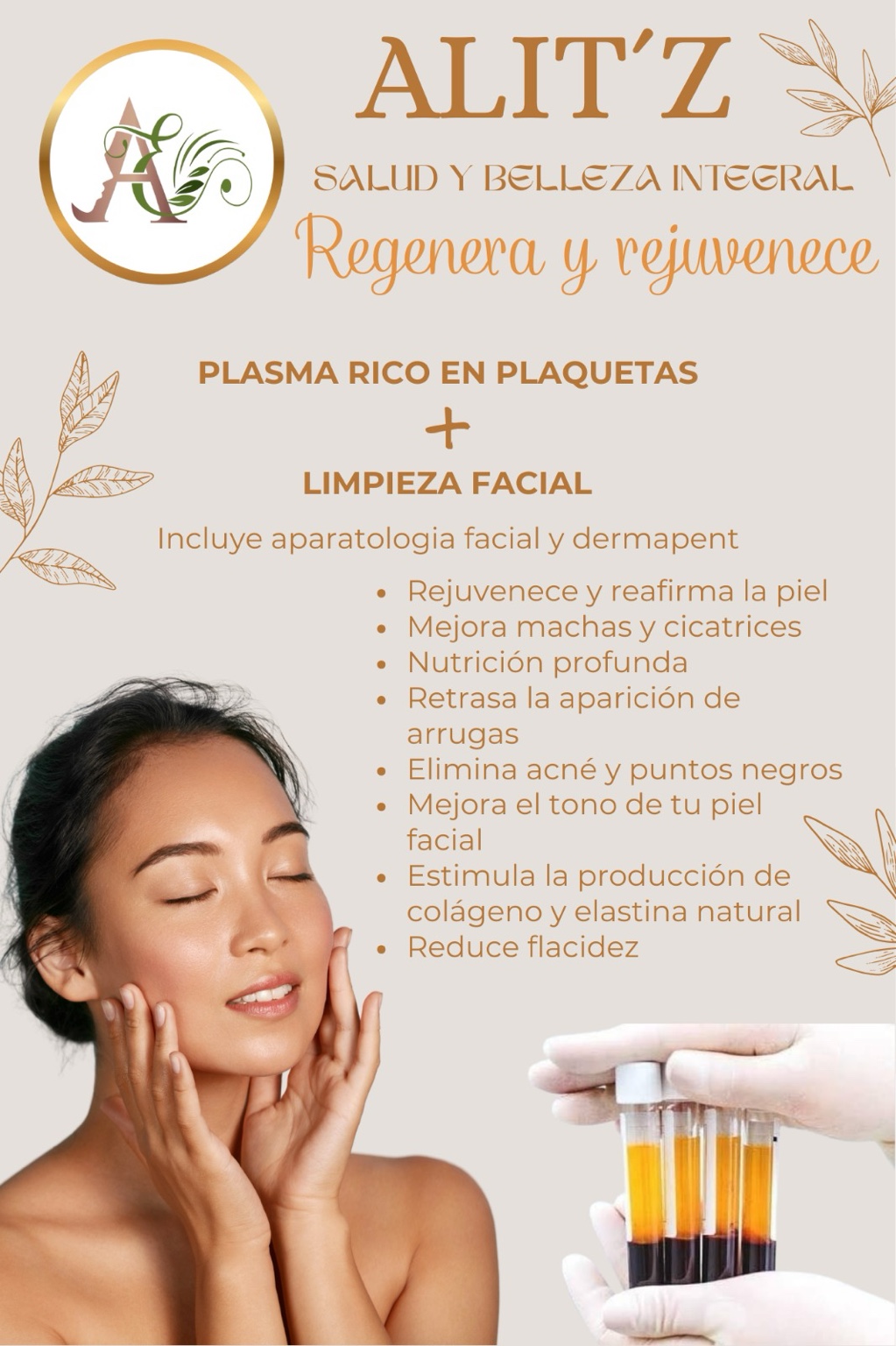 Plasma y limpieza facial